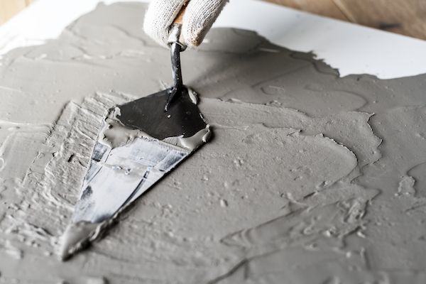 3. Prepare the concrete patch