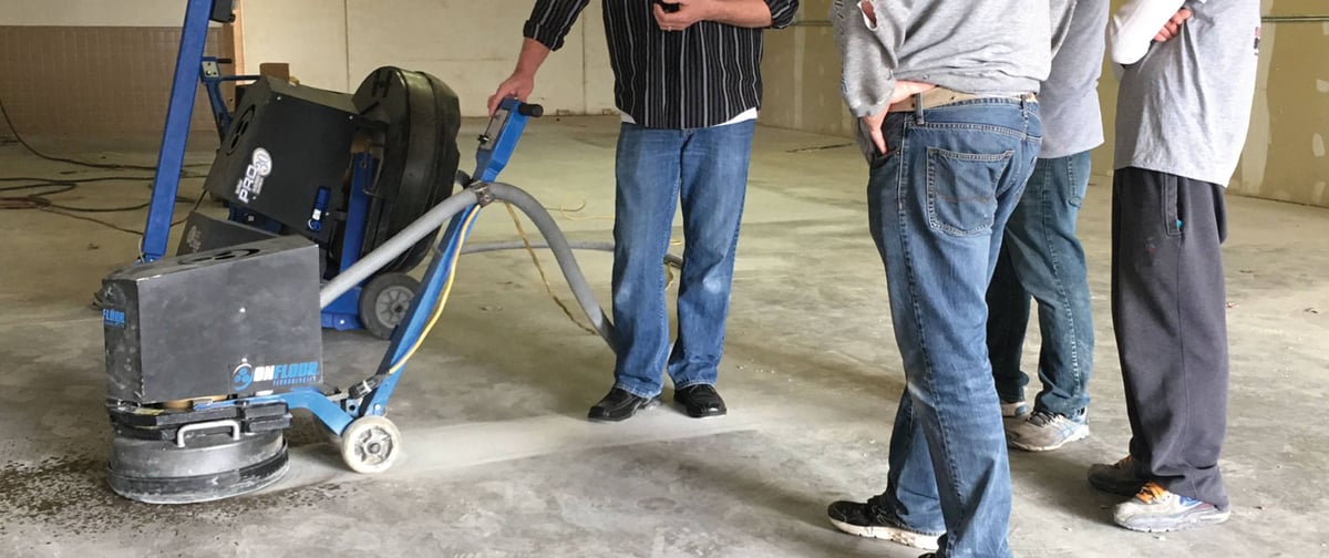 How to Roughen a Concrete Surface Onfloor