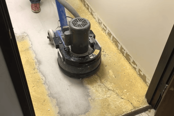 Prepping the Concrete