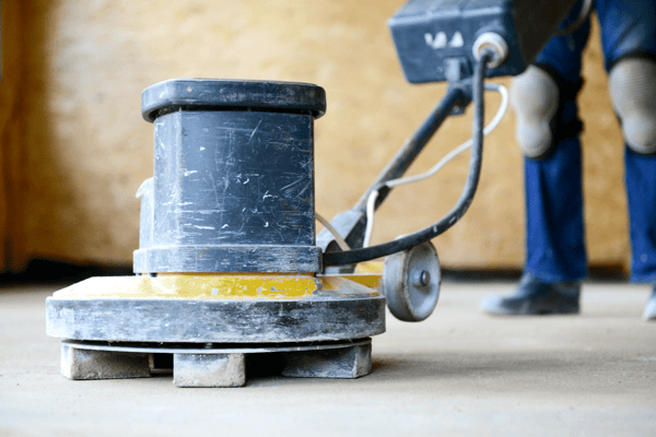 6. Polish the Concrete Flooring