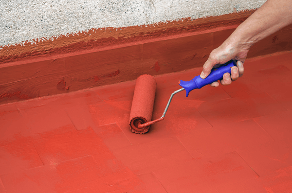 Apply a Second Coat of Waterproofing