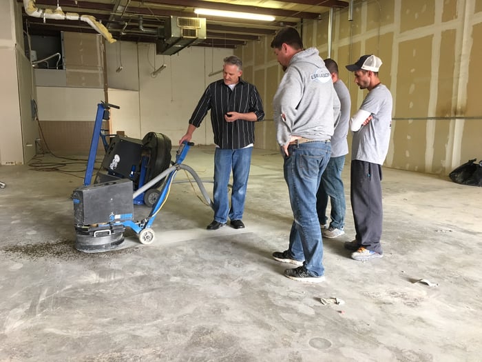 CONCRETE FLOOR GRINDING