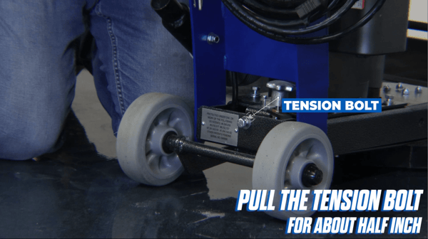 pull tension bolt on onfloor of9s-l