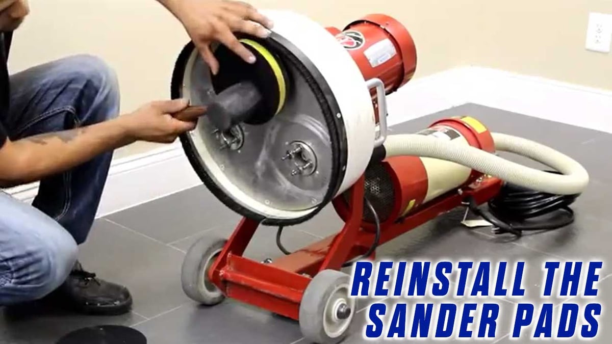 How to Replace Grommets on an Onfloor EZV Sander Pad - Onfloor