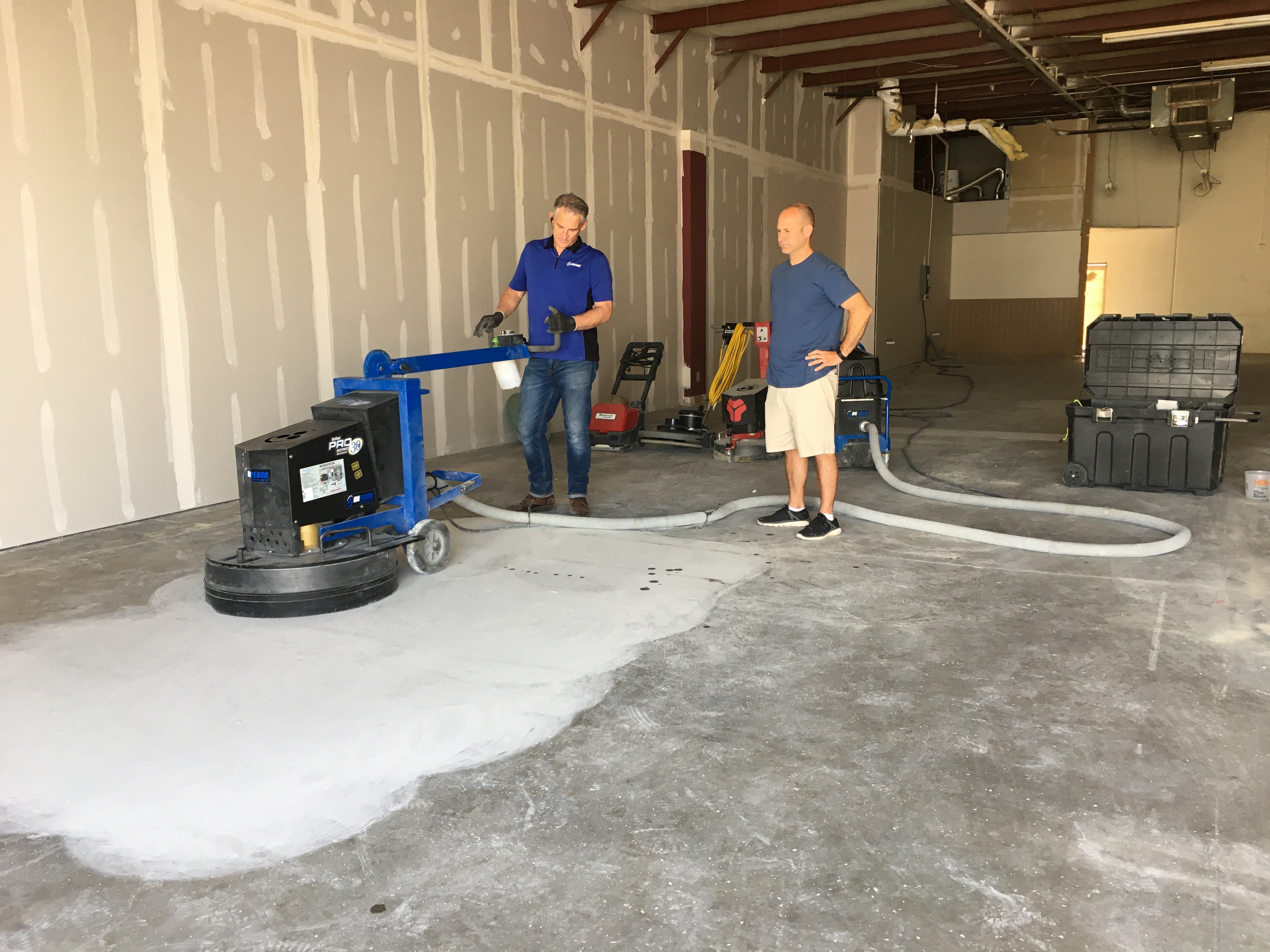 How To Grind A Garage Floor For An Epoxy Coating - Onfloor