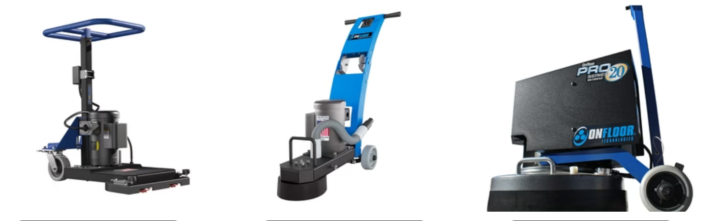 WHERE CONCRETE GRINDERS FIT IN...