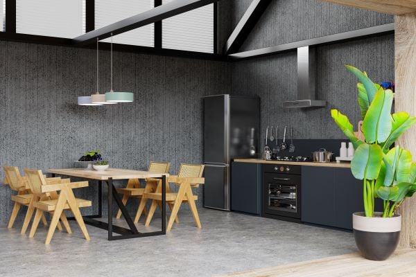 interior-spacious-kitchen-with-concrete-floor-wall