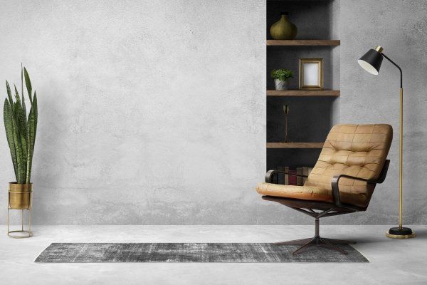 living-room-concrete-walls-floors-rug