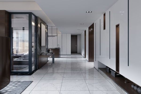 wide-hallway-corridor-apartment-with-white-walls-floors-with-brown-wooden-niches