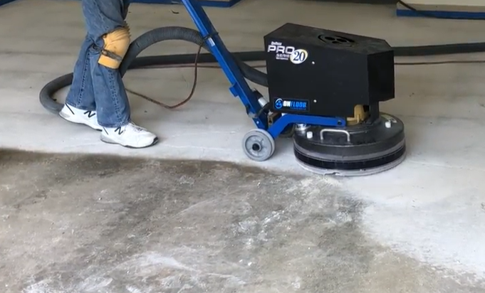 Grinding Concrete: How to Use a Concrete Floor Grinder