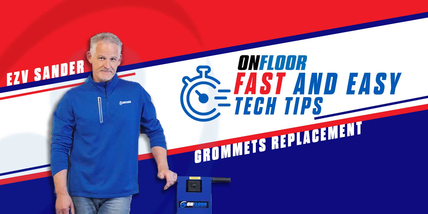 How to Replace Grommets on an Onfloor EZV Sander Pad