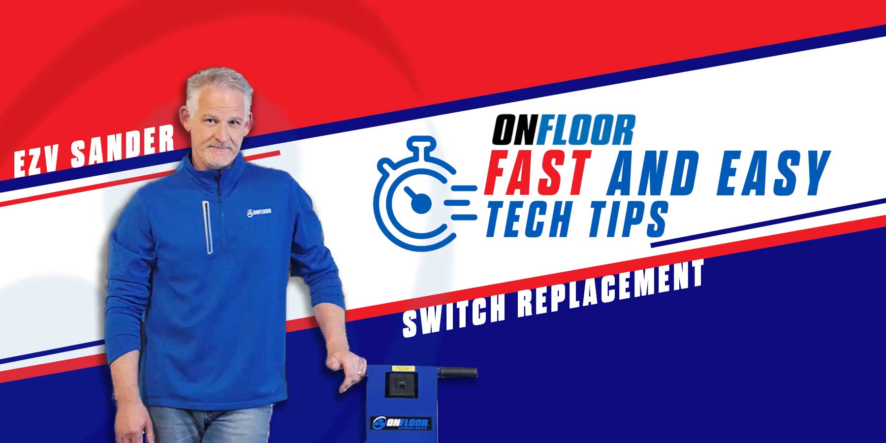 How to Replace Toggle Switches On an Onfloor EZV Sander